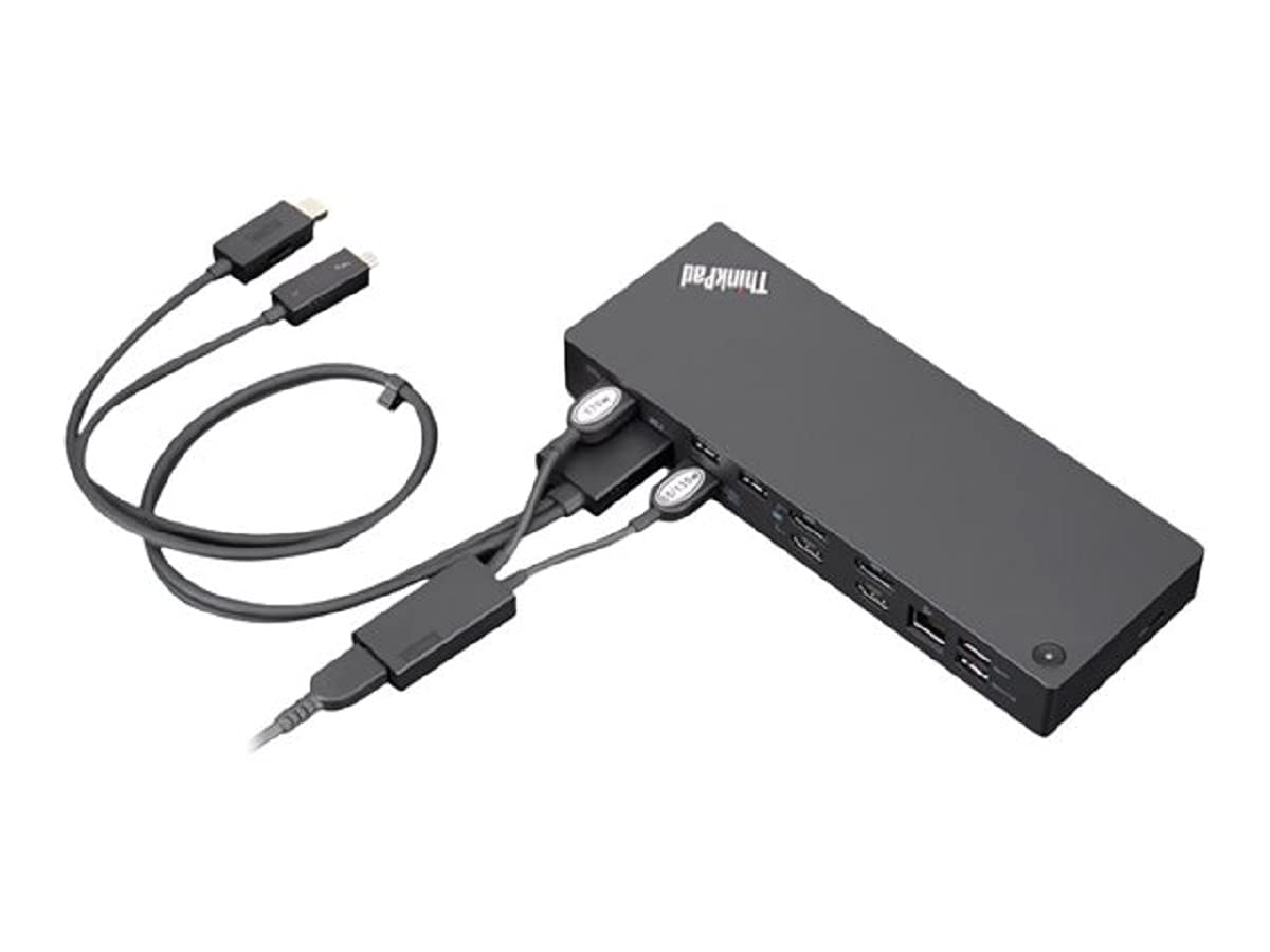 Lenovo Dock - Workstation Dock Gen2 - Thunderbolt 3, 40ANY230EU
