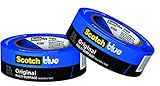 48 Rolls - Blue Painter's Tape, Multi-Surface Painter's Tape, 14 Day Clean Release Tape, 0.94 Inches...