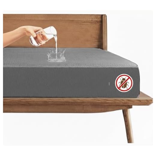 Trance 100% Waterproof Premium Cotton Feel Mattress Protector King Size, 78x72 Inches | Breathable and Hypoallergenic Ultra Soft Fitted Bed Protector Cover (78"x72" Fits Upto 10 Inches - King, Grey