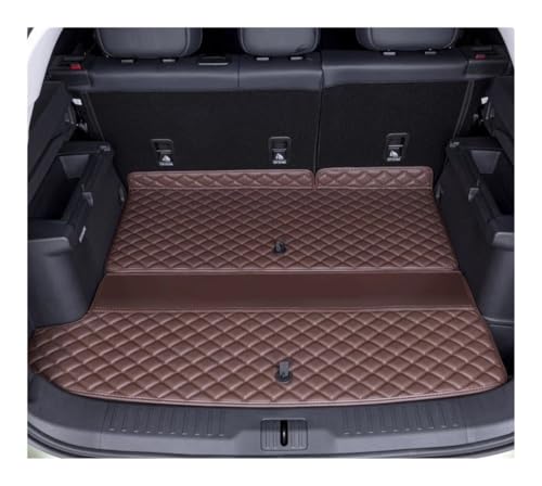 Tapis de coffre pour JAECOO J7 2023 2024 protection arrière marron café
