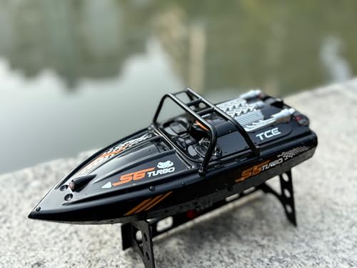 SOWOFA Remote Control Off-Road Boat Model Eddy Current Jet high-Speed Remote Control Speedboat...