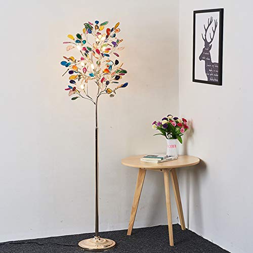 JAYLONG LED Floor Lmap, G4*9 Lights Colorized Agate Tree Standing Light, For Foyer Dinning Room Bedroom Livingroom,Floorlamp steampunk buy now online JAYLONG LED Floor Lmap, G4*9 Lights Colorized Agate Tree Standing Light, For Foyer Dinning Room Bedroom Livingroom,Floorlamp steampunk buy now online