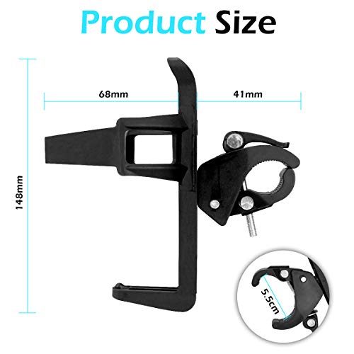 Mosiller Bike Water Bottle Cage, Durable Ultralight Plastic Water Bottle Cages, (2 Pack) Bottle Holder Cages For Mtb, Road Bike, Mountain Bikes #TOP5