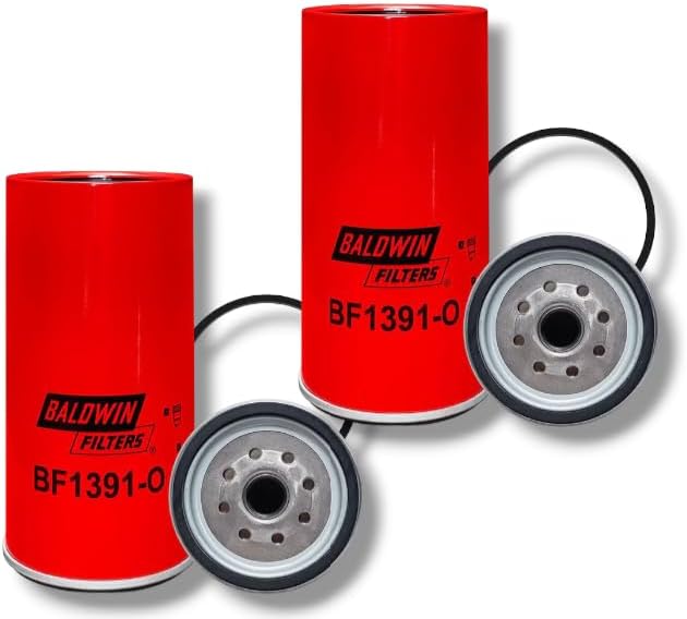 Generic BF1391-O Fuel Water Separator Spin on Compatible with Mercedes-Benz Engines, Trucks (2 Pack)