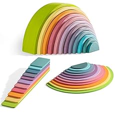 Image of MERRYHEART Wooden Rainbow. Brand catalog list of MERRYHEART. 