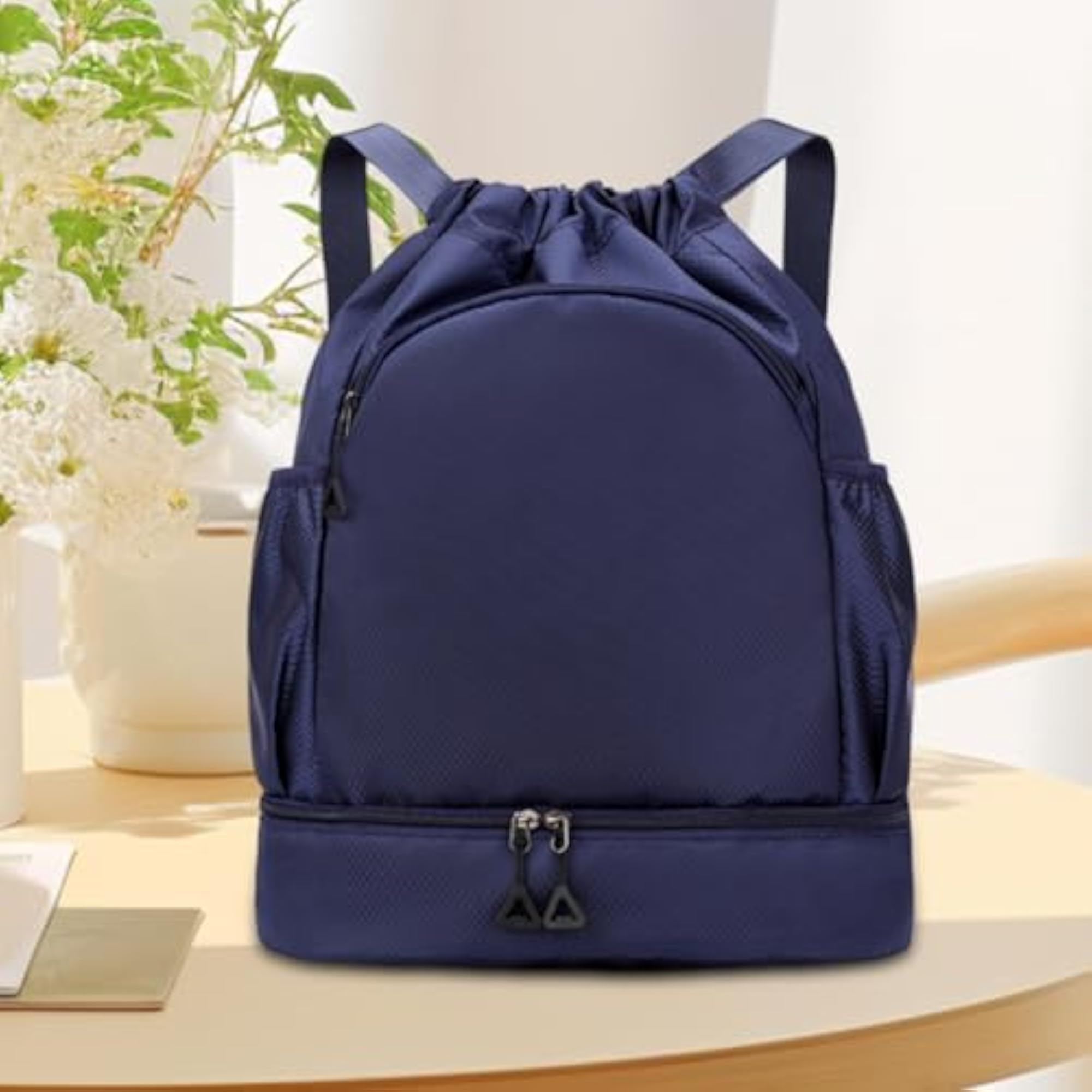 Sports Drawstring Backpack Rucksack Party Travel Organizer