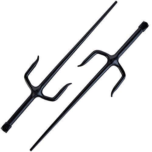 Playwell Kampfsport Erwachsene-Gummi Training SAIS (Sai) 19.5"
