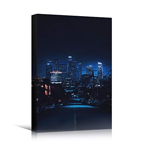 SIGNWIN Canvas Wall Art Building Cityscape Cityscape Colorful Contemporary Multicolor