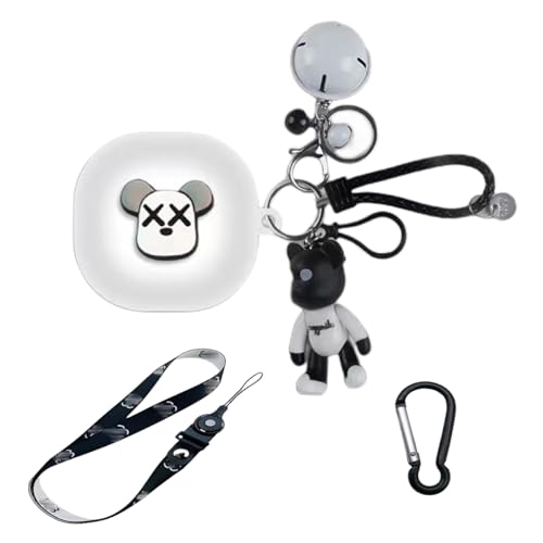 Compatible with Anker Soundcore Liberty 4 ΉnEWO ZuoLeini  n Bluetooth Cz VRیX[u 360°Sʕی h~ h~ ho h EȒP Jrit