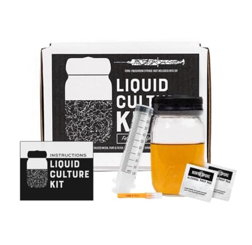 Image of North Spore Mushroom Liquid Culture Kit | 30x Spore Multiplier & Cloning