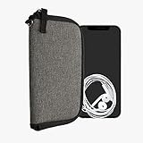 CUSTODIA UNIVERSALE: la custodia porta cellulare con cerniera misura internamente 16,5 x 8,9 cm ed è compatibile con i modelli smartphone dei marchi più diffusi in commercio.