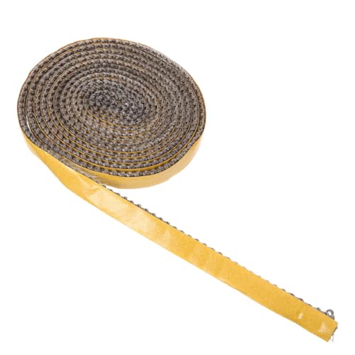 TEMPNAP Junta De Cuerda Para Estufa De Leña 3mm x 10mm x 4m, Fibra De Vidrio Resistente Al Calor, Sello Autoadhesivo Para Horno y Chimenea, Accesorio De Aislamiento Térmico Para Hogar