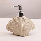Large, textura fácil de relleno de cristal con aberturas integrados, ideal para lociones, jabones o desinfectantes.