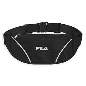 Fila Accessories Waist Pack – Running Belt Fanny Pack | Adventurer Adjustable Sports Pouch Phone Holder for Women & Men | Running, Walking, Cycling, Exercise & Fitness (08-63903)
