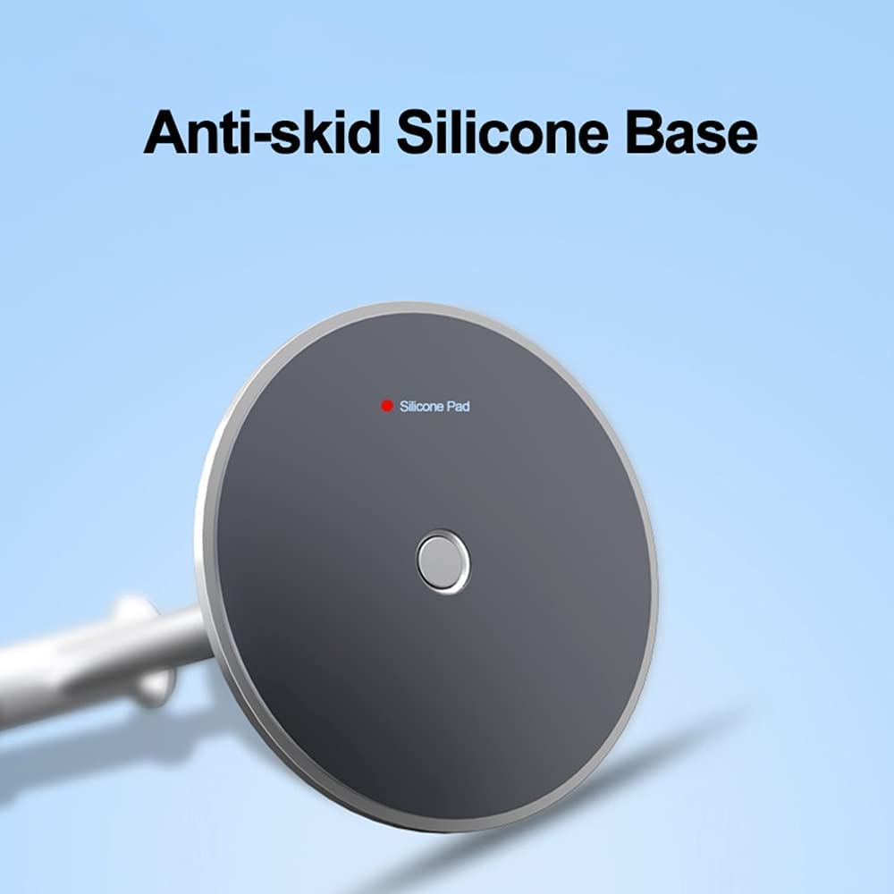 Supporto per Cuffie Supporto Per Cuffie In Lega Di Alluminio In Metallo/ABS In Silicone Con Staffa Stabile Rimovibile Per Wireless Cablate Porta(White)