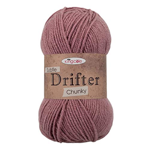 King Cole 2004668 Subtle Drifter Chunky Walnut Yarn - 156M, 100g - Image 2