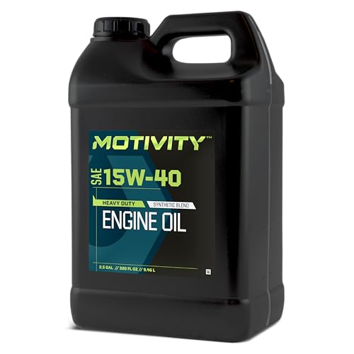 Aceite para motor sintético 15W-40 pack 2 botellas 2.5 Gal