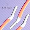 Billie - Dermaplane Refill Blades - Stainless Steel Blades with Safety Micro-guards - Nickel-free - Gently Exfoliates Skin - 3 count