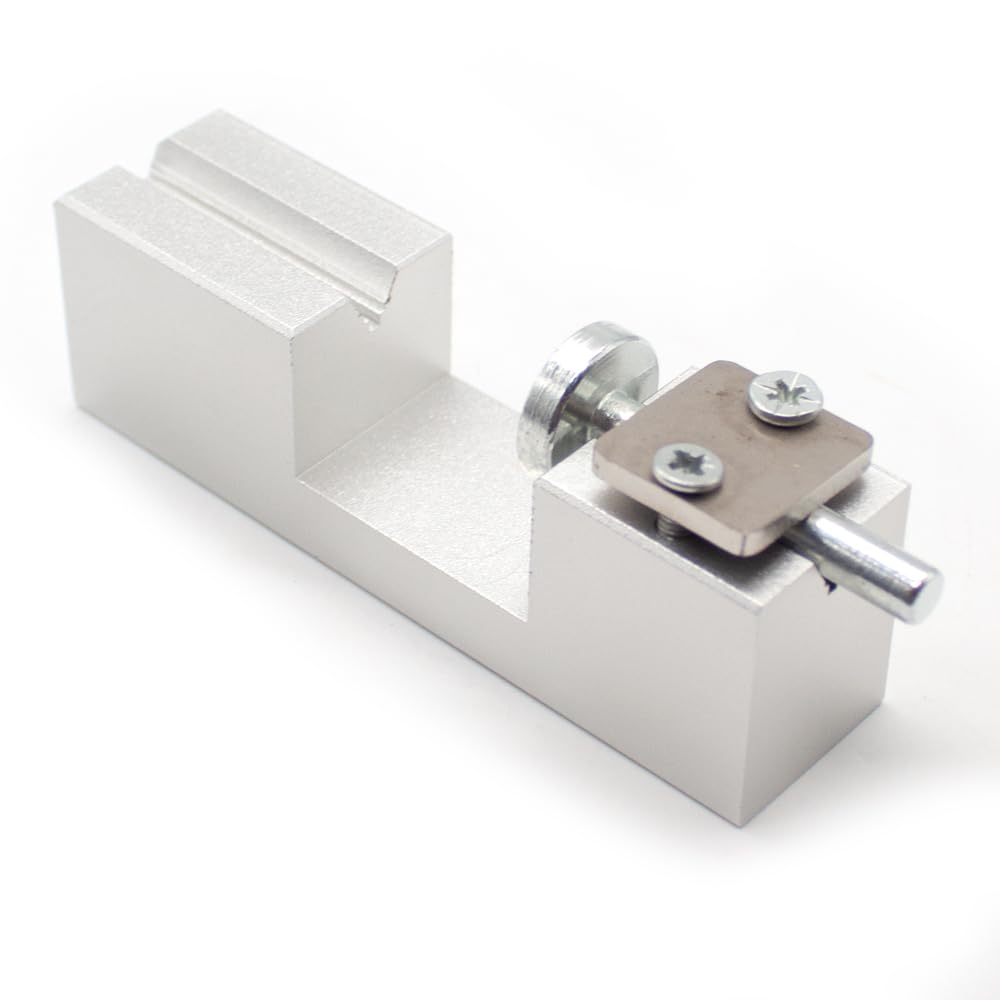 Aluminum Alloy Gemstone Processing Aligner Locator Level Seat Jewelry Processing Tool Butt Leveler Vertical Horizontal