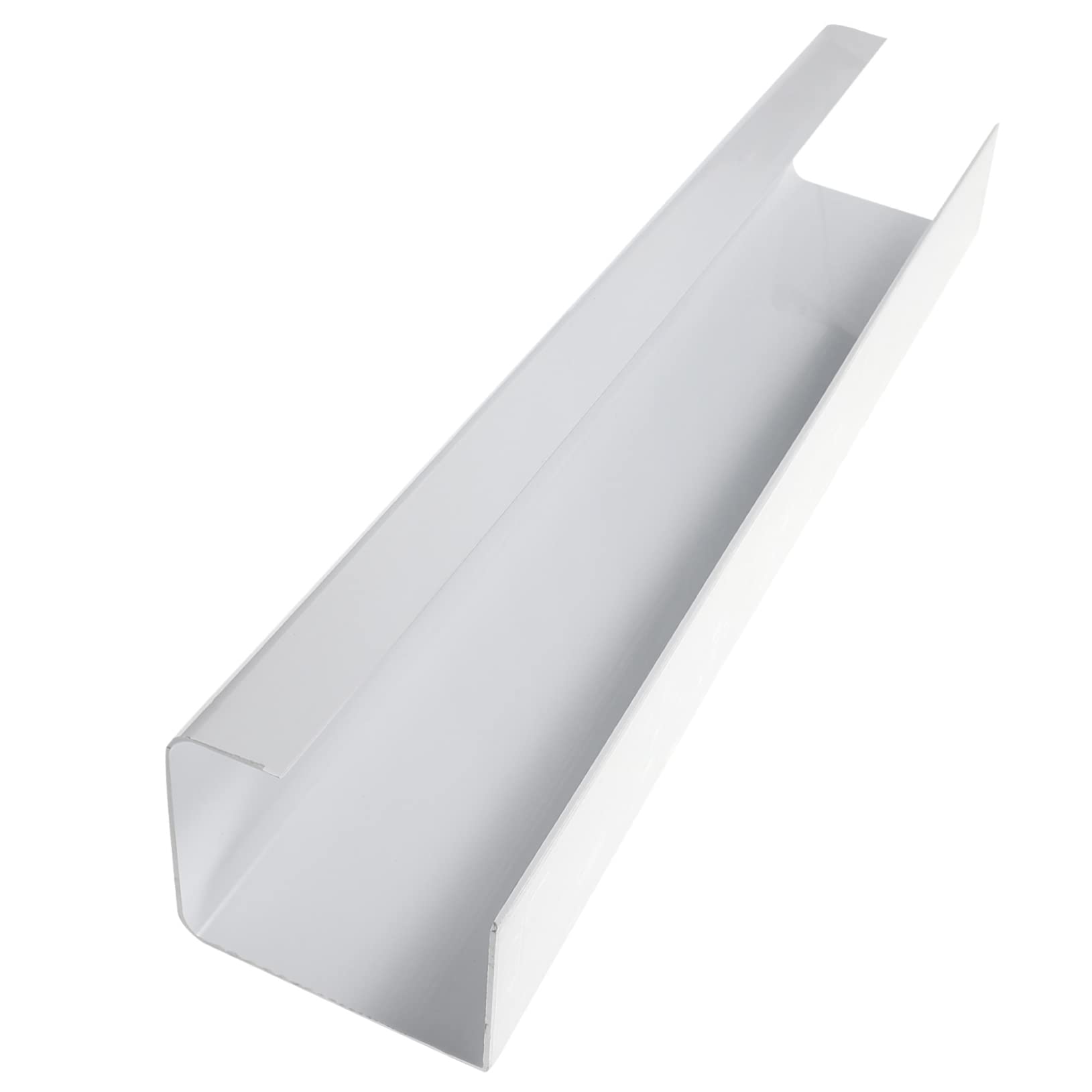 SHINEOFI Organizzatore Portacavi Sotto Scrivania Vassoio per Compatto e per e Casa Forature Facile Installazione e