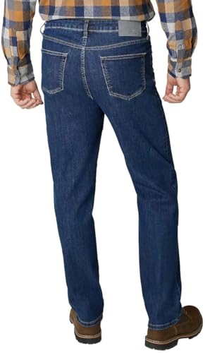 Weatherproof Vintage Men’s Weathermax Jean Relaxed Fit (40W x 34L, Dark Blue)2