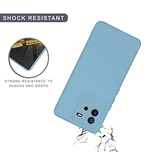 Image of SPRIG Compatible with IQOO Neo 6 5G Phone TPU Basic Premium Back Cover Drop Tested Shock Proof Mobile Case for Men, Women, Boys and Girls with Camera Protection (Light Green)