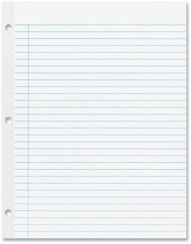 National Filler Paper, Ruled 5/16, 11" x 8.5", 100 Sheets (20122)