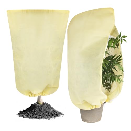 Nuangoo 2 Stück 80 x 120cm Pflanzen Winterschutz mit...