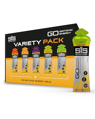 Gel énergie isotonique 22g glucides SiS | Boost endurance sans eau 7x60ml