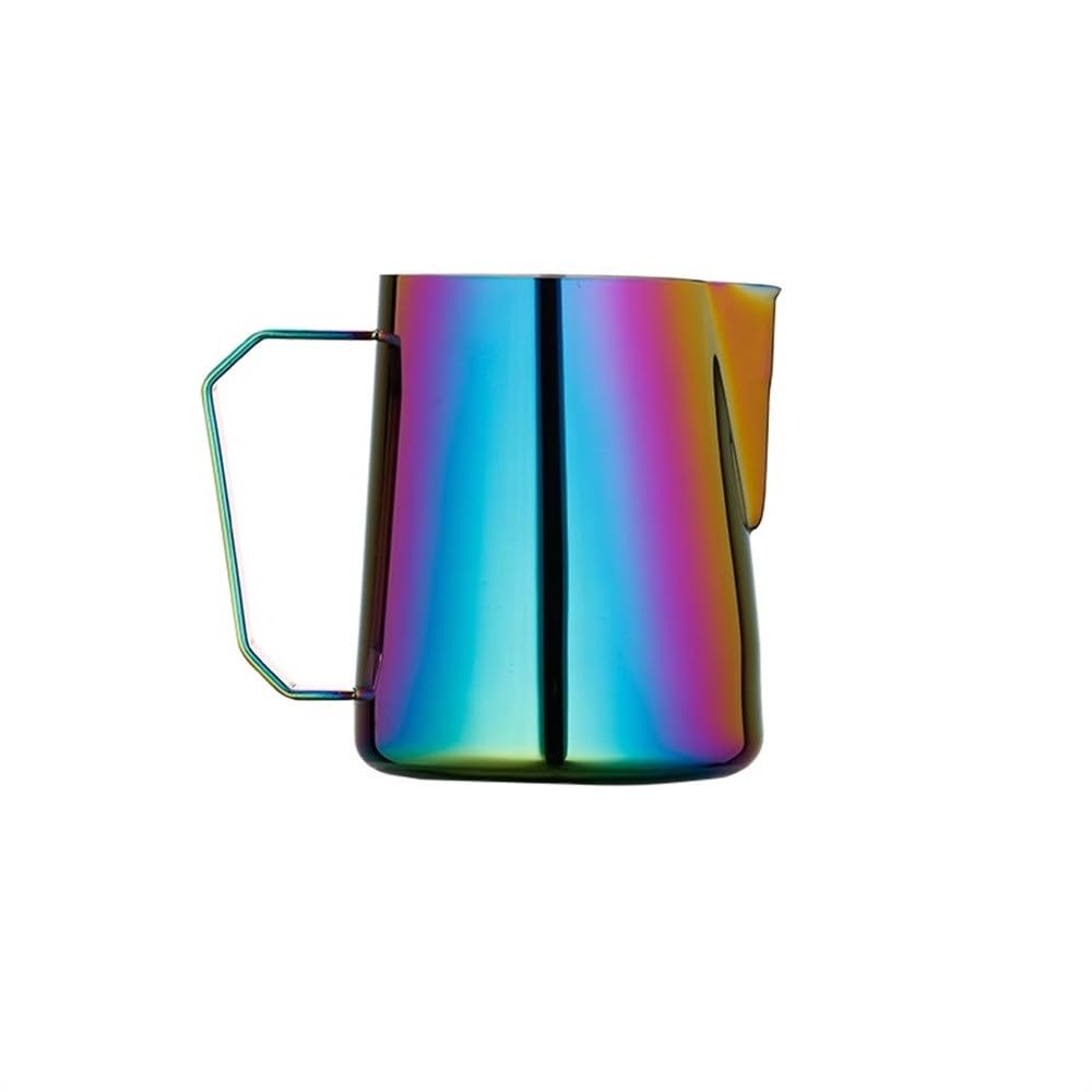 Milk Frothing Cup Stainless Steel Creamer Coffee Mug(Colour 3,450ml)