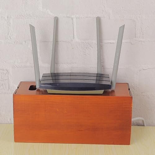 Boîte câbles bois marron de qualité supérieure pour bureau moderne