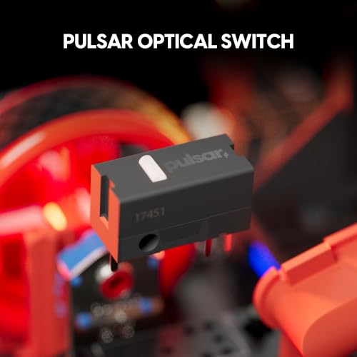 Image of Pulsar Gaming Gears PRO Series Carpe-X Gaming Mouse, Medium, Carp Orange