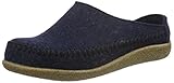 Haflinger HAFLINGER Unisex-Erwachsene Blizzard Credo Pantoffeln, Blau (Kapitän 79), 39 EU