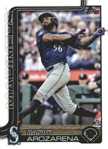 2025 Topps 111 Randy Arozarena Seattle Mariners MLB Series 1 Baseball Base Trading Card