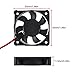 MELIFE 6Pcs 5010 3D Printer Fans DC 12V 50mmx50mmx10mm Quiet Brushless Cooling Fan DIY Cooling Ventilation Exhaust 2Pin Oil Bearing Fan.