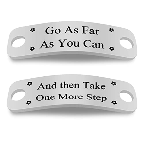 Inspirational Shoelace Tags Gift For Runner Trainer Tags Motivation Gift Runners Shoe Tag Runners Gift Shoe Lace Tags Fitness Gym Gift Inspirational Gift for Girls Boys Shoelace Tag for Men Women