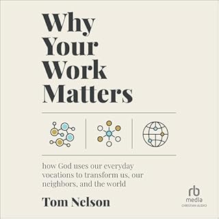 Why Your Work Matters Audiolibro Por Tom Nelson arte de portada