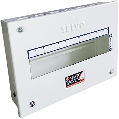 Selvo 12 WAY SPN SINGLE DOOR MCB Distribution Board