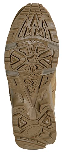 Rothco Forced Entry Deployment Boot with Side Zipper – 8 Inch Tactical Uniform Boots – AR 670-1 Coyote Brown – 12 Regular4