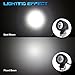 WEISIJI Motorcycle Driving Lights,10W 2inch LED Work Light Fog Lights for Harley Yamaha Motorcycles(2Pcs 10w spot)