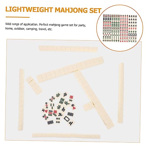 Mini Mahjong de Voyage Anti Encombrement Coffret Ultra Compact