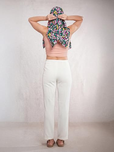 Image of Multipurpose Mask Cum Scarf for Women Cotton I Face Cover for Women I Sun Protection and Summer Wear Scarf