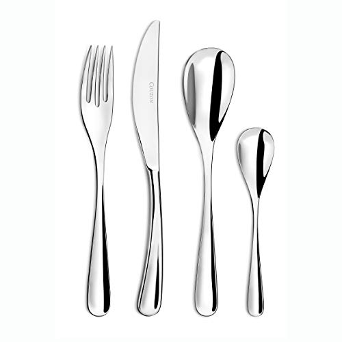 Ménagère 24 couverts Couzon Eole en coffret cadeau chic pour 6 personnes