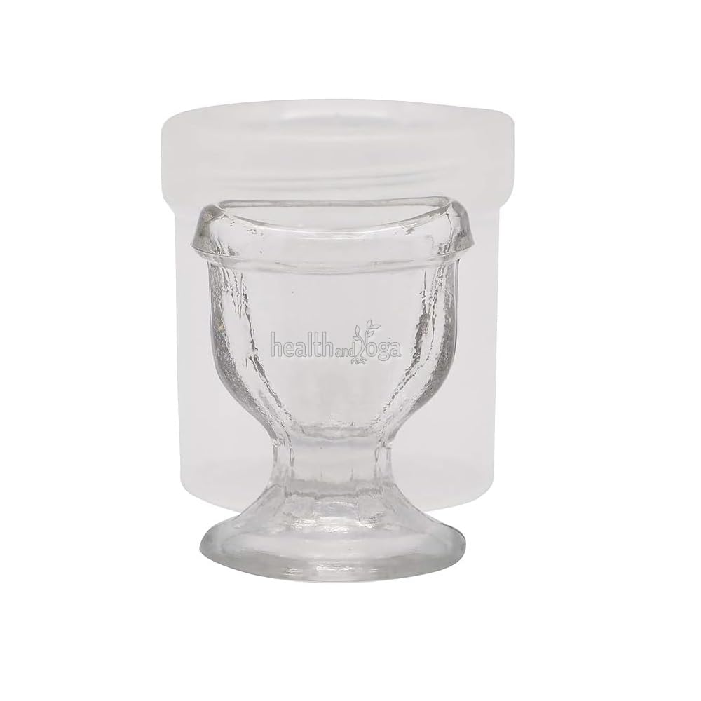 Sponsored Ad – ChillEyes Transparent Glass Eye Wash Cup - Effective Eye Rinse and Cleansing – Eco-Friendly, Non-Reactive, Safe and Comfortable (Single, Clear)