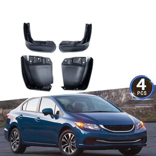 Garde-boue arrière pour Civic 2012-2015 protection roues