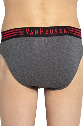 Image of Van Heusen Men Anti Bacterial Briefs - 100% Combed Cotton - Pack of 2 - Colour Fresh, Moisture Wicking