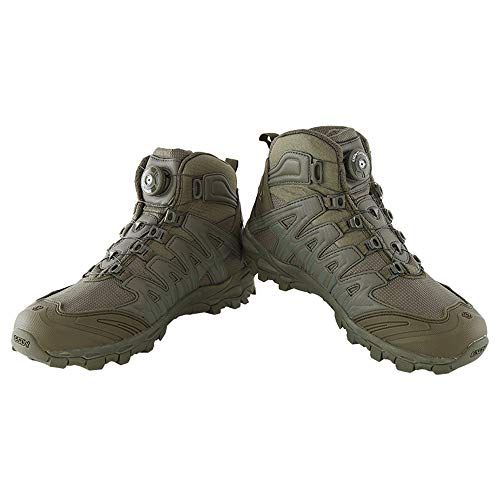 Mannen automatische gesp Lace-Up wandelschoenen slijtvaste Combat tactische laarzen - Image 4