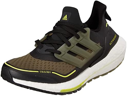 adidas Ultraboost 21 C.rdy hardloopschoenen voor heren, Core Black Focus  Olive Acid Geel : Amazon.com.be: Mode