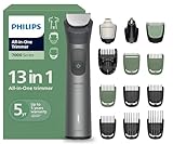 Philips India's No.1 Men's Trimmer | BeardSense Technology | Self-sharpening blades | 13-in-1 Grooming Kit- Beard,Hair,Body, Nose,Intimate | 120min. runtime | 100% Showerproof | 5yr warranty* | MG7922 Amazon Deal