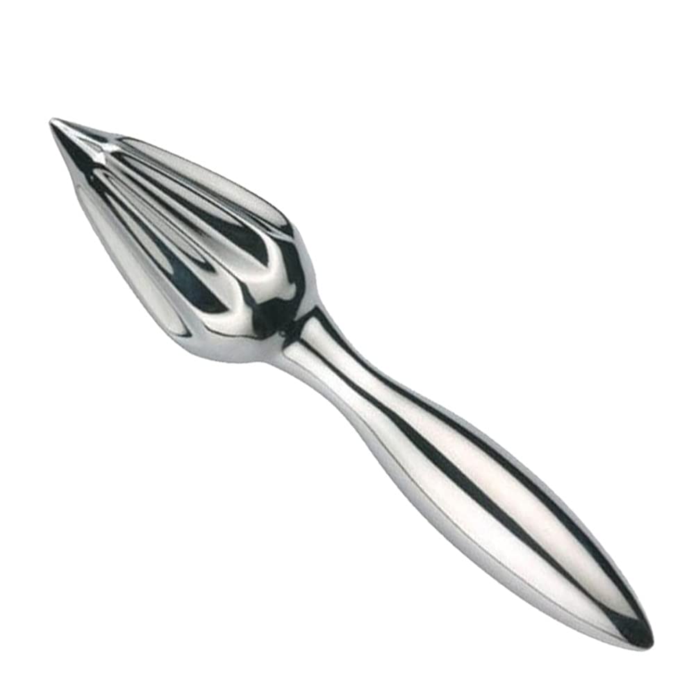 FRCOLOR 1Pc Manual Lemon Reamer Citrus Reamer Stainless Steel Manual Lemon Orange Citrus Fruit Squeezer for Kitchen Restaurant